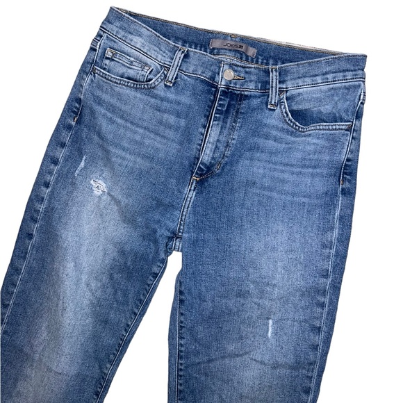 Joe's Nahrin Distressed Light Wash Tomboy Slim Jeans Women’s Size 6/28 - Picture 3 of 7